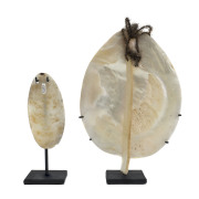 Three pearl shell ornaments, Western Australia, early 20th century