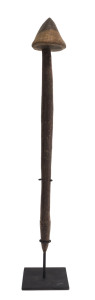 A conical headed club, Mirboo Mission, late 19th century