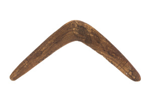 A transitional boomerang, Lake Tyres region, Victoria, circa 1930