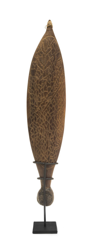 An incised womera, Central Australia, mid 20th century