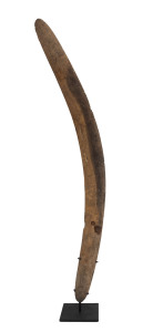 An incised boomerang, Lake Eyre region, South Australia, circa 1900