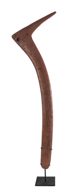 A hooked boomerang, Central Desert, early 20th century