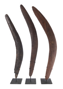 Three boomerangs, Western Australia, 19th century