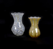 Two Murano glass vases, Italy, 20th century