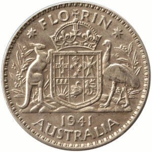 Australia, album with silver, pre 1945 3d (41) & 2/- (18). Post 1946 3d (2), 6d (56), 1/- (30) & 2/- (7) plus 1925 1d. ½ds 500gms+ and 1ds 2.6kgs+. Group of 1c & 2c. $10.00 Bi-Cent. folder and 6 Unc. notes plus 3 pre-decimal notes. Range of world coins, m