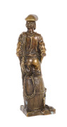 A bronze statue of a fisherman, 19th century - 2