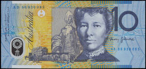 Banknotes (25+) incl. Aust. $5.00 Fraser/Cole polymer, Fraser/Evans 1995, MacFarlane/Evans pair & cons. pair and $10.00 MacFarlane/Evans 1996, all Unc. plus GB &pound;10 x2. Coins (60+) incl. Aust. and GB, both majority pre-decimals. Mixed grades.