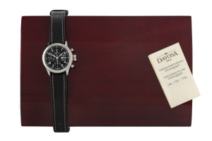 DAVOSA Centum automatic gent's chronograph, with skeleton back, limited edition No. 215/400. Original box and papers.