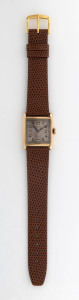 ZENITH 14ct gold case manual gents wristwatch with subsidiary seconds