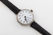 ALPINA WW1 period silver cased gents wristwatch with subsidiary seconds - 2