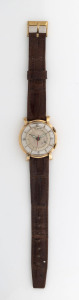 JAEGER LeCOULTRE Gents Memovox wrist alarm wristwatch, gold filled case