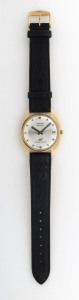 LONGINES Ultra-Chron automatic calendar gents wristwatch in 14ct gold case