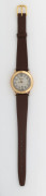 Early HARWOOD automatic crownless wristwatch, 9ct gold case, circa 1926