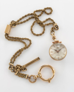  TITUS ball watch on rolled gold Albertina chain