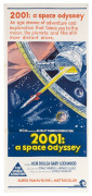 circa 1960s movie day bill posters "2001: A Space Odyssey" and "20,000 Leagues Under The Sea" by Robert Burton (Sydney) - 2