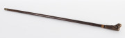 A walking stick with carved figure in the handle, Japanese, 19th century - 2