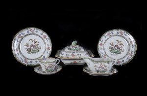 Copeland Spode "Eden" patterned dinner and tea ware, English, early 20th century
