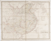 Map of China compiled from original survey and sketches by James Wyld, circa 1840 - 2