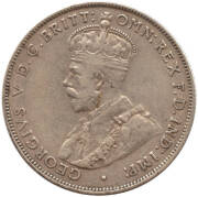 1932.  VF, with 6 clear pearls. Seldom offered in this grade, cat. $1450. - 2