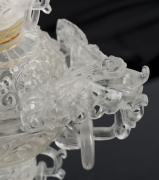 A Chinese crystal and glass censer, early 20th century - 5