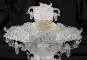 A Chinese crystal and glass censer, early 20th century - 8
