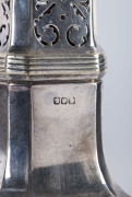 A silver sugar caster, marks illegible, 19th century - 2