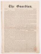 AUSTRALIA & New Zealand IN ENGLISH NEWSPAPERS: 1779 - 1857Jackson's OXFORD Journal of April 3, 1779 carries a note about Captain Cook of the Adventure then supposed to be in Japan; the Liverpool Courier of Aug.3, 1831 carries a long article headed "Cannib