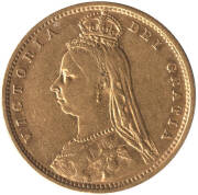 1892, QV Jubilee Head, shield reverse. - 2