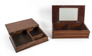 Two timber boxes, Australian cedar and black walnut, 19th and 20th century - 2