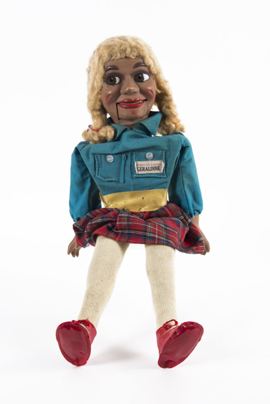 Geraldine Gee ventriloquist doll circa 1960s