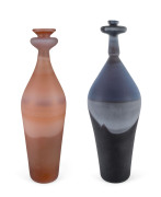 BRENDEN SCOTT FRENCH Two Australian art glass vases