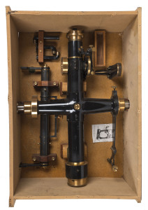 COOKE Portable transit telescope made for the Presidency College Calcutta, circa 1904