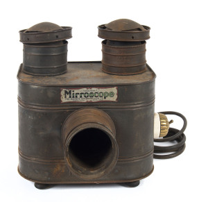MIRROSCOPE The Buckeye Stereopticon Co. projector, 1913 model
