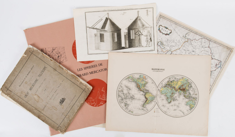 Range of maps, charts, posters, engravings and prints, 18th to 20th century