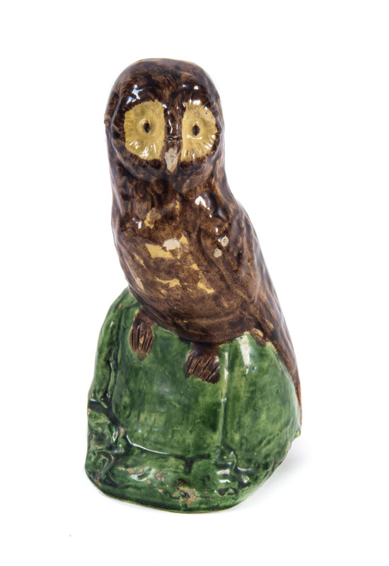 BOSLEY Pottery owl statue, South Australia