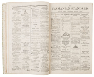 THE TASMANIAN STANDARD NEWSPAPER 1861-62