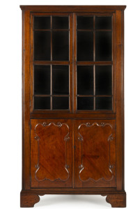 A rare corner cabinet, Australian cedar, Barossa Valley, South Australia, mid 19th century