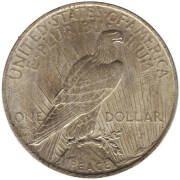 PEACE SILVER DOLLARS: 1921-1935 Whitman push in album with 1921, 1922, 1922S & D, 1923, 1923S & D, 1924, 1924S, 1925, 1925S, 1926, 1926S, 1926D (2), 1927 (2), 1927S (2), 1934 (2), 1934D and 1935s (2). Mixed grades to VF. (Total: 24). - 4