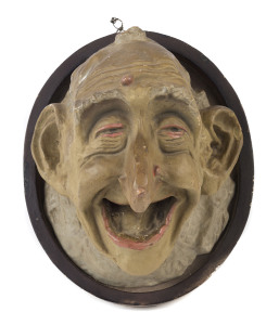 PHILIP WILLIAM MAY (1864-1903), That's Me When I'm Old, polychrome plaster sculpture,