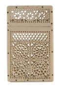 A whalebone card case, mid 19th century - 2