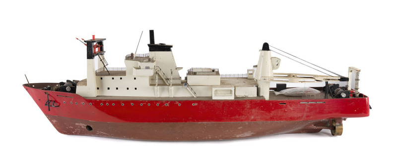 A scratch built model ship "Seaforth Clansman, Aberdeen", 20th century