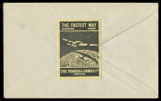 COMMONWEALTH OF AUSTRALIA: Aerophilately & Flight Covers: 29 Oct.1929 (AAMC.145) Streaky Bay - Adelaide cover, flown for Eyre Peninsula Airways Ltd. on their first service via Kyancutta with special boxed cachet. Cat.$550. With special vignette (black on - 2