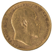 Coins - Australia: Sovereigns: PERTH MINT SOVEREIGN: King Edward VII 1910, VF. - 2