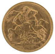 Coins - Australia: Sovereigns: PERTH MINT SOVEREIGN: King George V 1920, VF/EF.