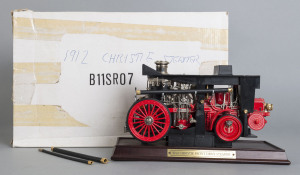 FRANKLIN MINT: 1912 Christie Steamer; model number B11SR07; mint and boxed.