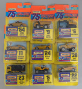 MATCHBOX: A collection of 1997 edition Matchbox Gold cars, limited to 10,000 per car; all mint in opened original packaging (50+ items).