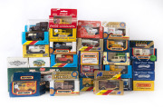 MATCHBOX: A collection of approximately thirty Matchbox MB-38 vans with various liveries including 'John West Salmon', 'Jordans', 'Tandy'; all mint in opened original packaging