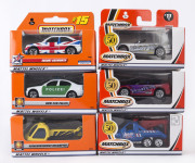 MATCHBOX: A group of approximately 48 Matchbox cars in orange boxes; all mint and boxed