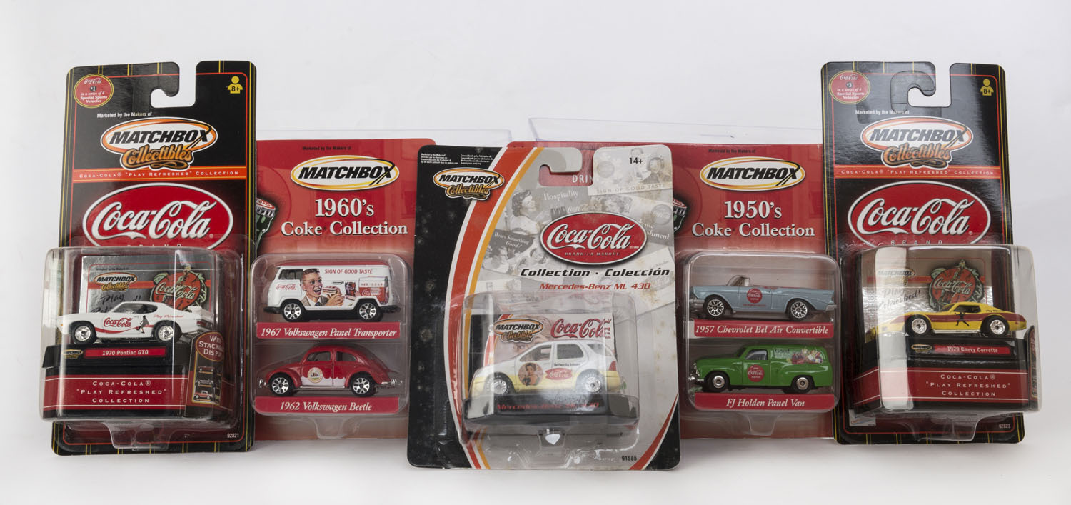 Coke cheap matchbox cars