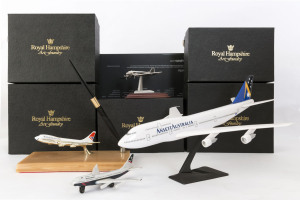 PLANES: A collection of planes in various scales by different manufacturers; all mint and boxed.